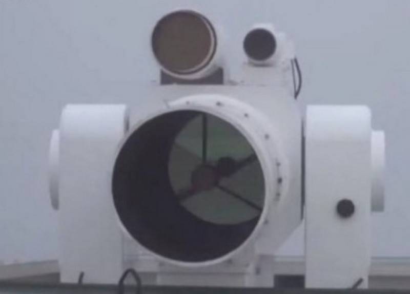 La chine a testé les navires de l'installation laser