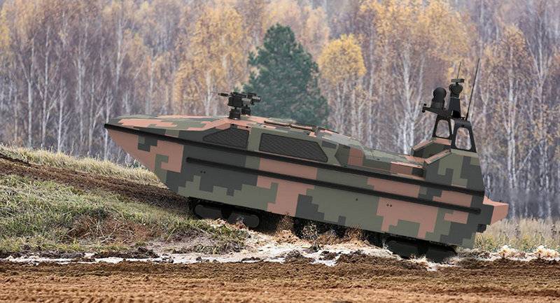 En Chine ont développé non habité piloté depuis амфибийное navire Maritime lézard