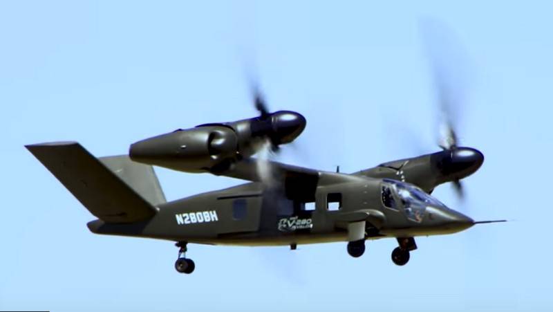 Américain конвертоплан V-280 Valor développé une vitesse de plus de 300 nœuds