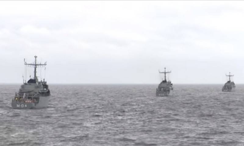 Sjöstridskrafterna i de Baltiska länderna redovisade de hjälplösa