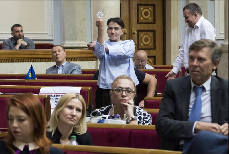 Som en syerske Savchenko blev ansigtet af den ukrainske elite og nationen