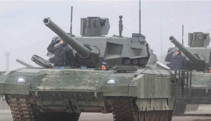 American journal rost den russiske tank T-14 