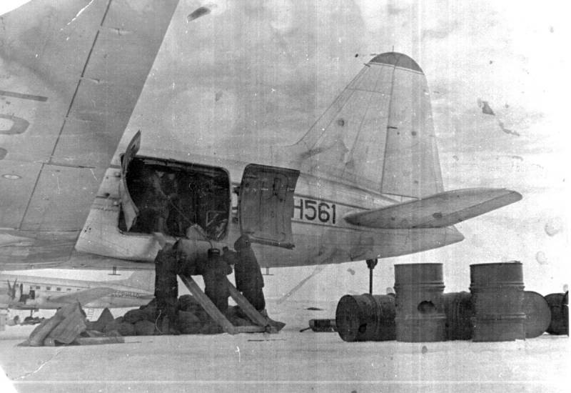 Den an-8. At fange op med Amerikansk transport