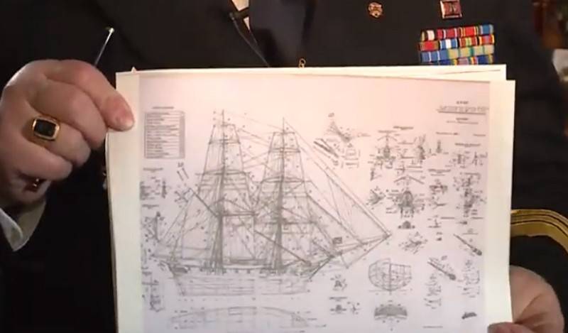 In Sevastopol built a copy of the legendary brig 