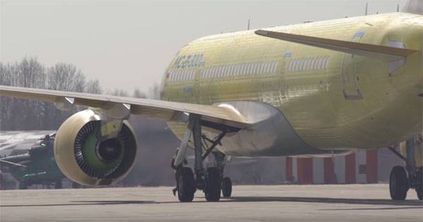 First MS-21-300 has overcome in a mode non-stop flight of about 3.6 thousand km