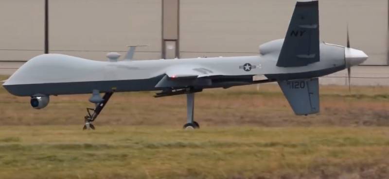 American percussion UAV receives multi-spectral targeting system