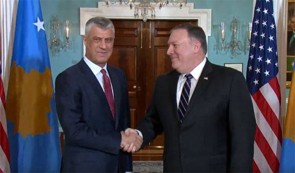 In Serbia responded to the demands Thaci to recognize Kosovo independence