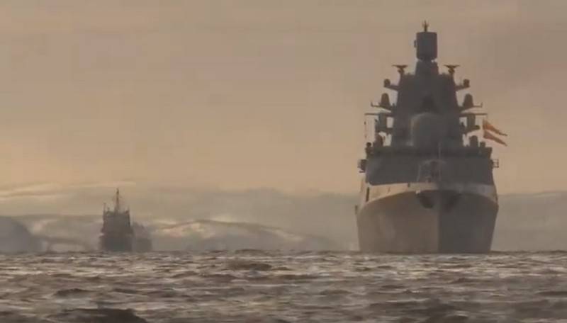 De Korps vun de Schëffer vun der Nordflotte an Wladiwostok