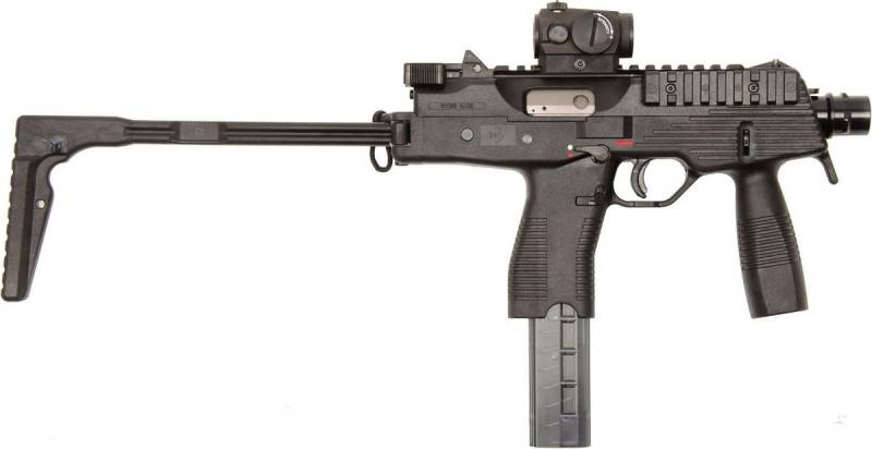 MP9. Суперскорострельный Navigatioun fir Spezialeinheiten