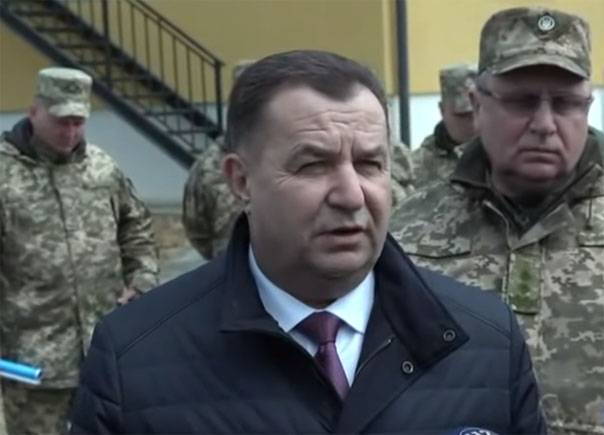 Poltorak commented on the words Kolomoisky about the civil war in the Donbas