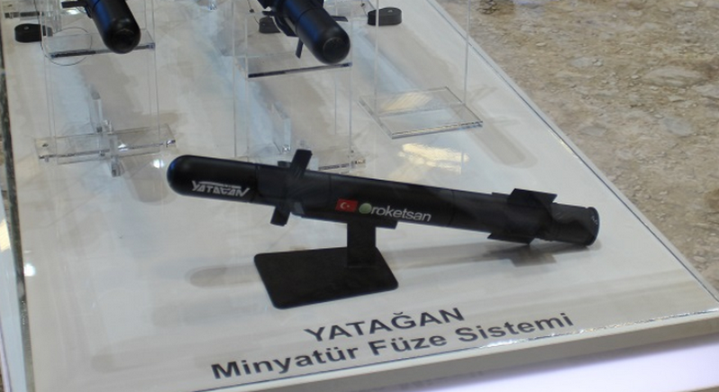 D 'Tierkei hat eng Mini-Rakéit Yatagan d' ani Rakéiten 
