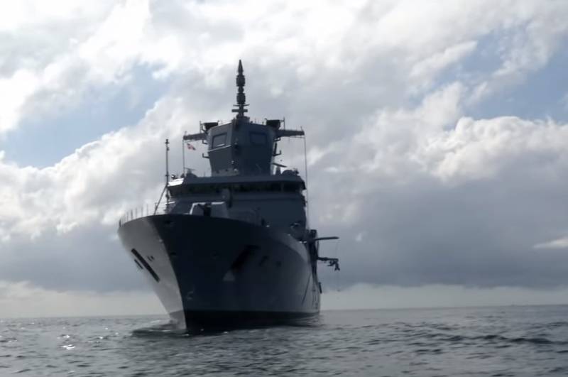 Defective head frigate was returned to the German Navy