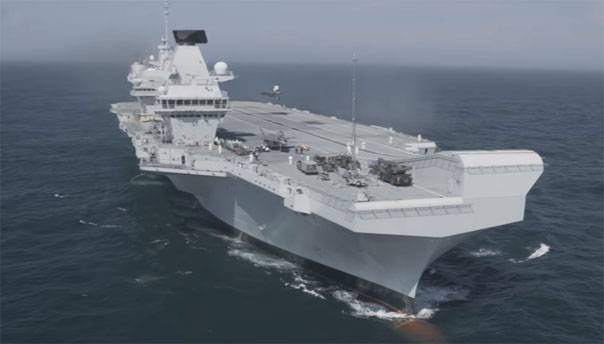 Nommé la cause probable de l'intérêt de l'Inde au projet du porte-avions britannique