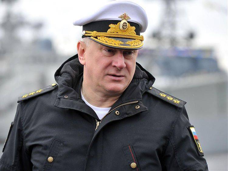 Correct if anything new commander of the Navy?