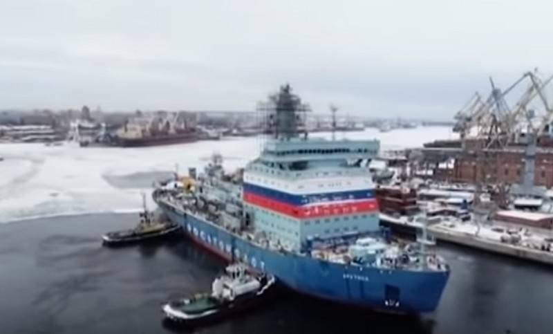 The third nuclear-powered icebreaker 
