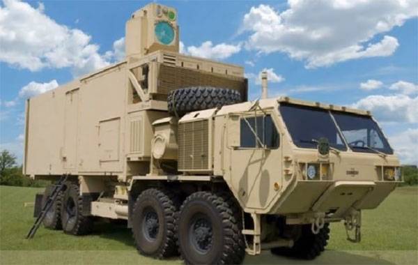 In the United States selected by the program to create combat laser on the chassis