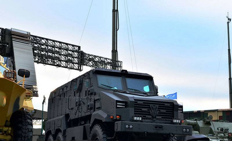 Belarus introduced a new armored car 
