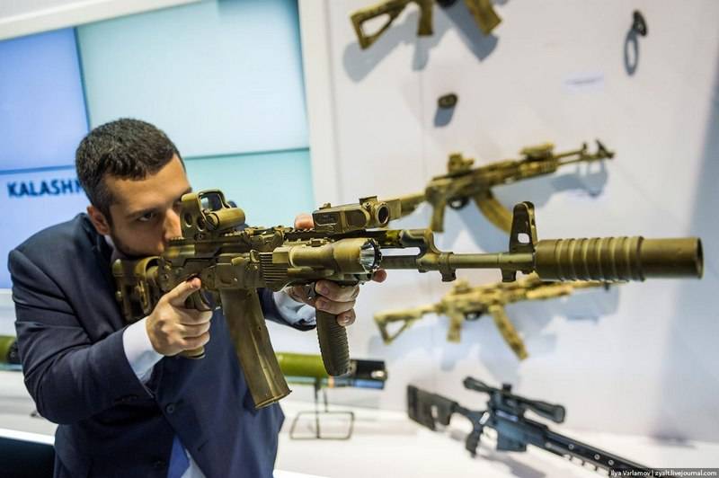 The development of the new assault rifle developed in TSNIITOCHMASH