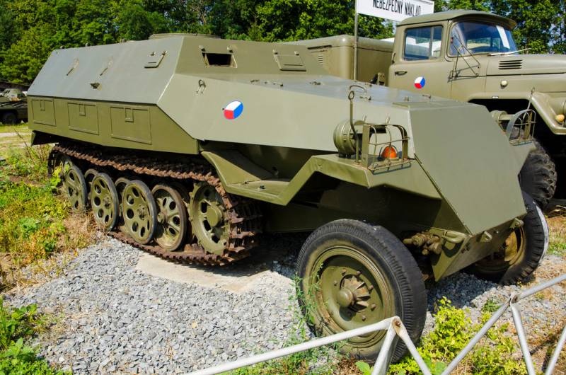 L'après-guerre anti-aérien de l'installation de la Tchécoslovaquie