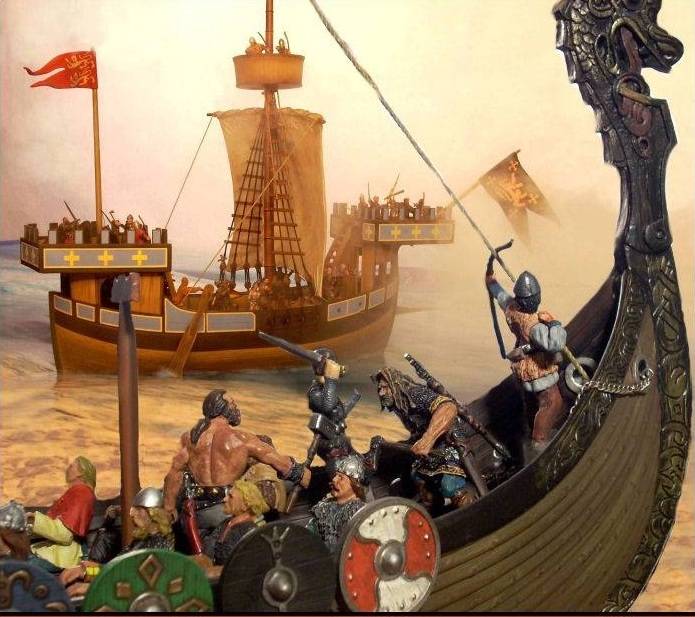 D ' Schluecht op dem Dësch. Wikinger