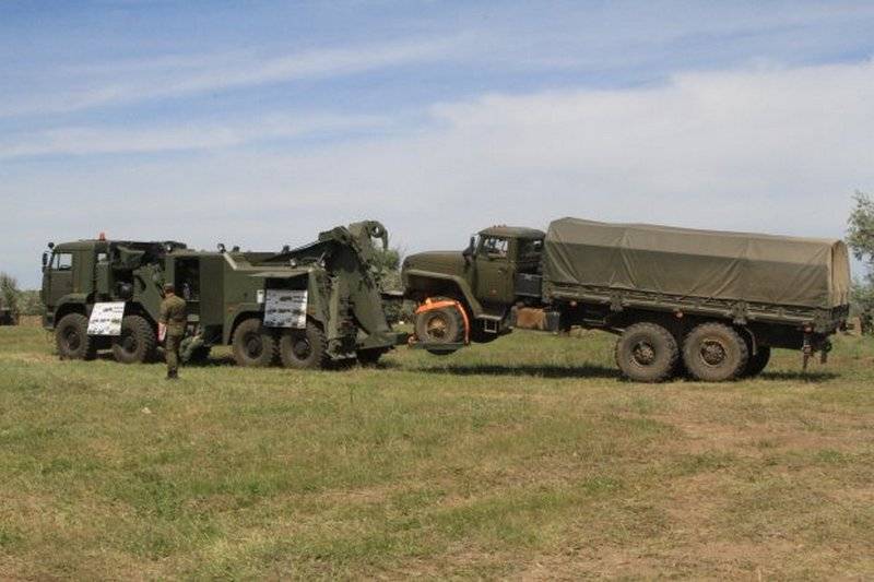 Near Volgograd have shown the newest military tractor KAT-L1