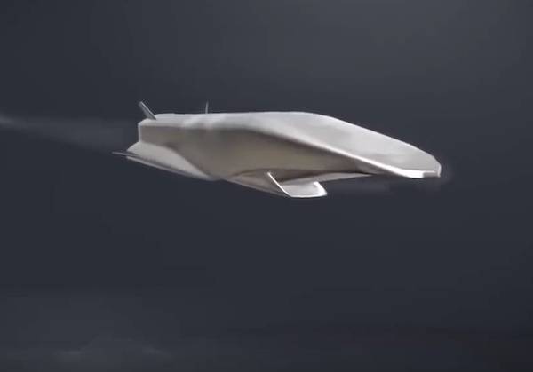 Presents the appearance of U.S. hypersonic missiles