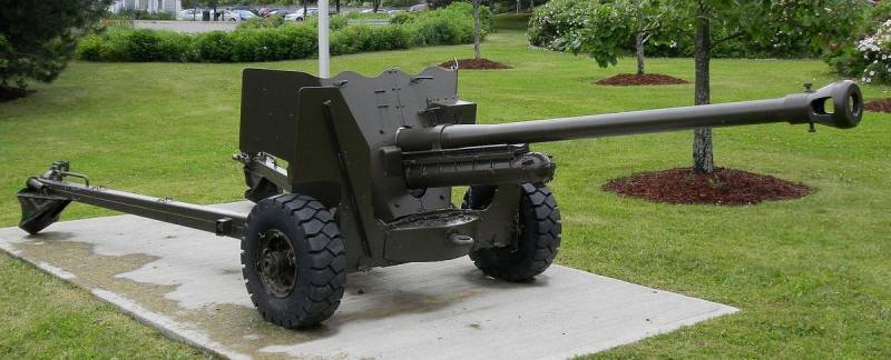 SU-57 (T48). Selvgående pistol fra lend-lease
