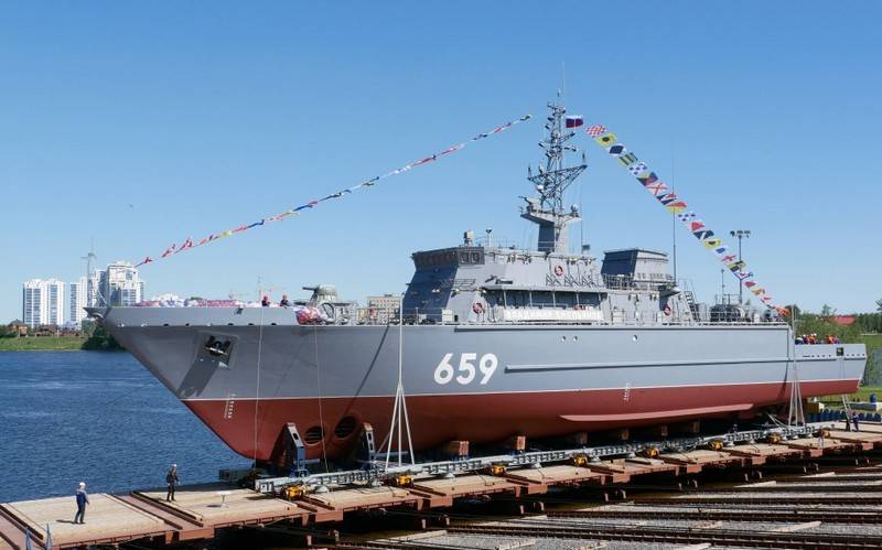 Санкт-Петербургте ұос суды үшінші теңіз тральщик жобаның 12700