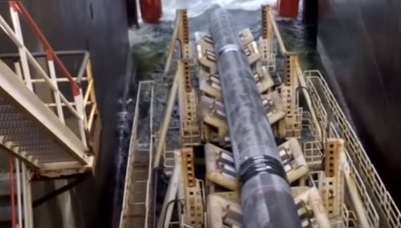 Gazprom has put 57% of the total length of the pipeline 