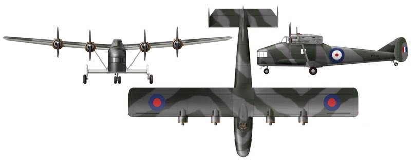 Un des plus étranges les avions de la guerre. Britannique céleste тихоход