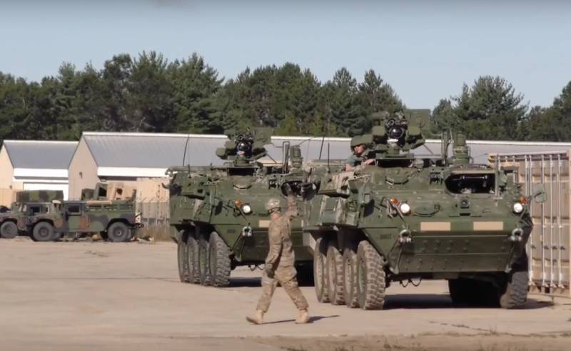 In USA tested radiation effects on BTR 