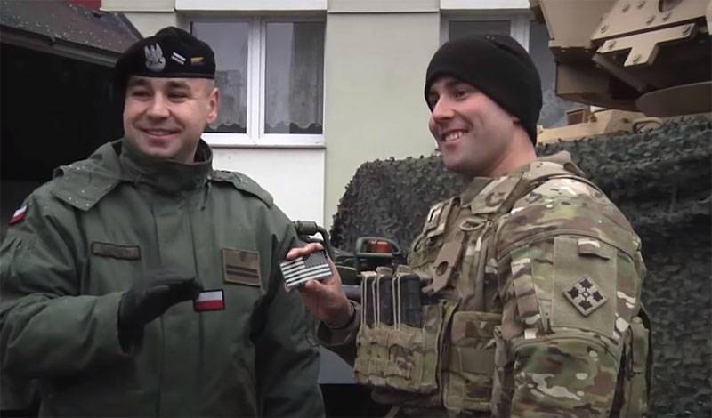 The us military in Poland, located near the border with Belarus