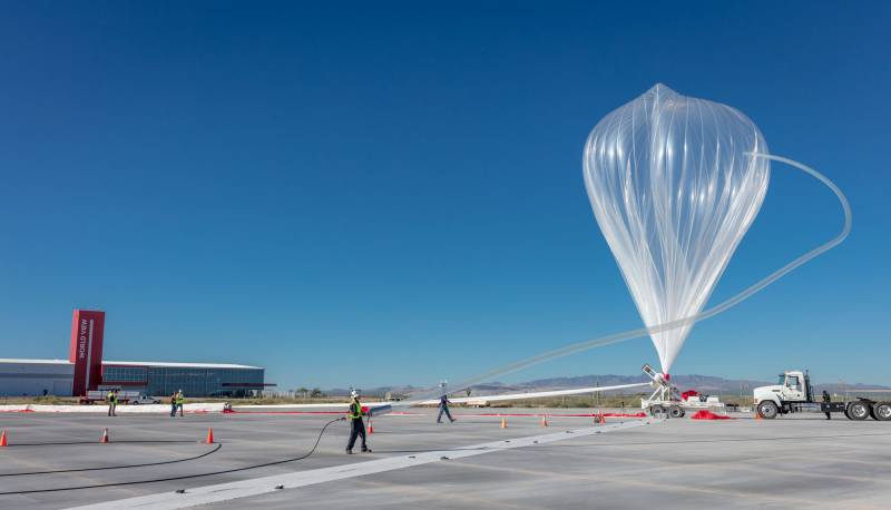 De Projet Ballon World View Stratollite (USA). Fir d ' Global Observatioun an Intelligenz