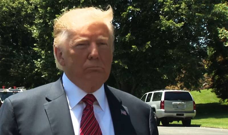 Trump said that the effect of attacks on tankers is extremely small