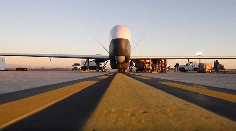 Le Pentagone a reconnu la perte d'un DRONE MQ-4C Triton sur Ормузским détroit