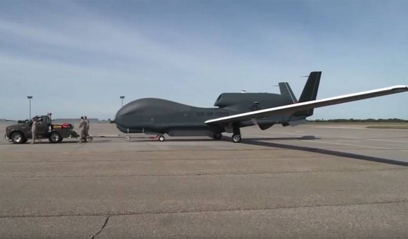 Aux états-UNIS ont réagi à la déclaration de l'Iran abattu américain RQ-4 Global Hawk