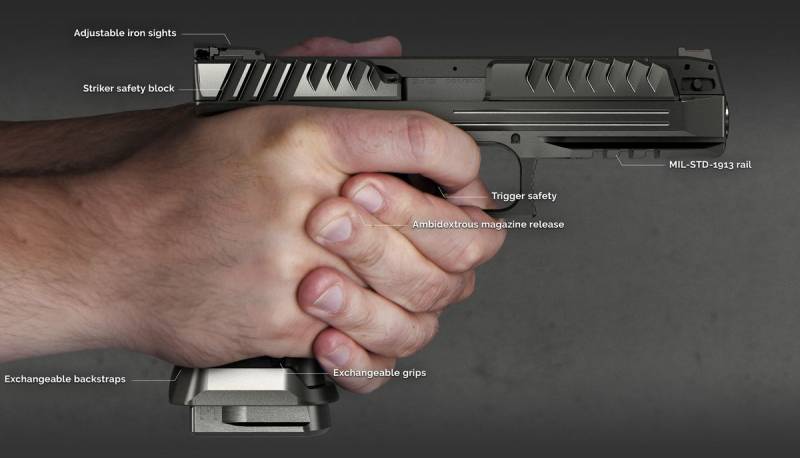 Fremmede 9-millimeter. 