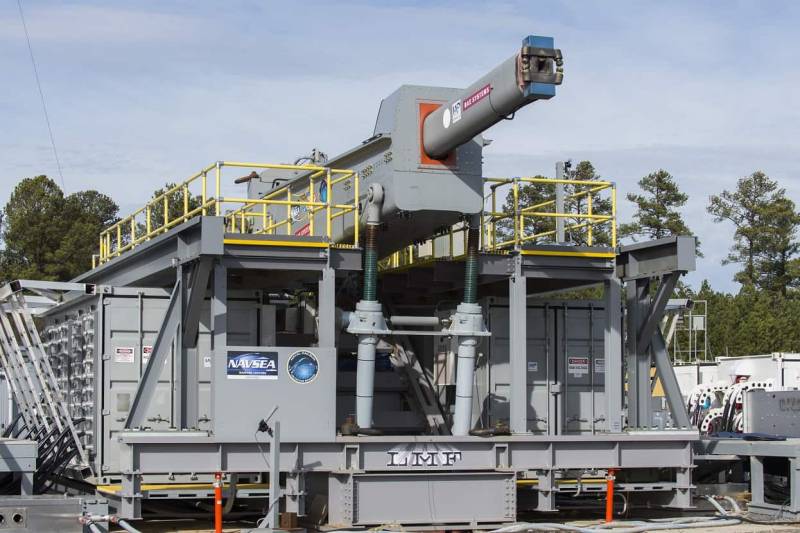 Rail gun den EMRG: en ny fase af test og en stor fremtid