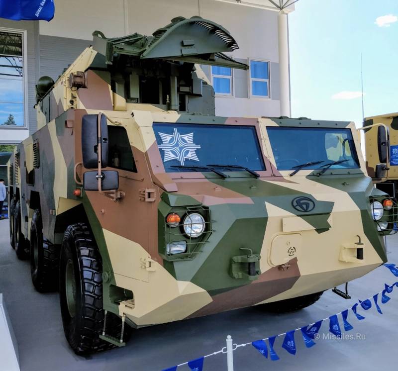 Wheeled chassis BM 9А331М 
