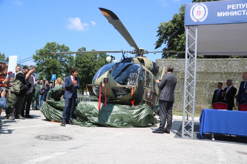 La serbie achète un lot d'hélicoptères d'Airbus H145M de l'armée et de la police