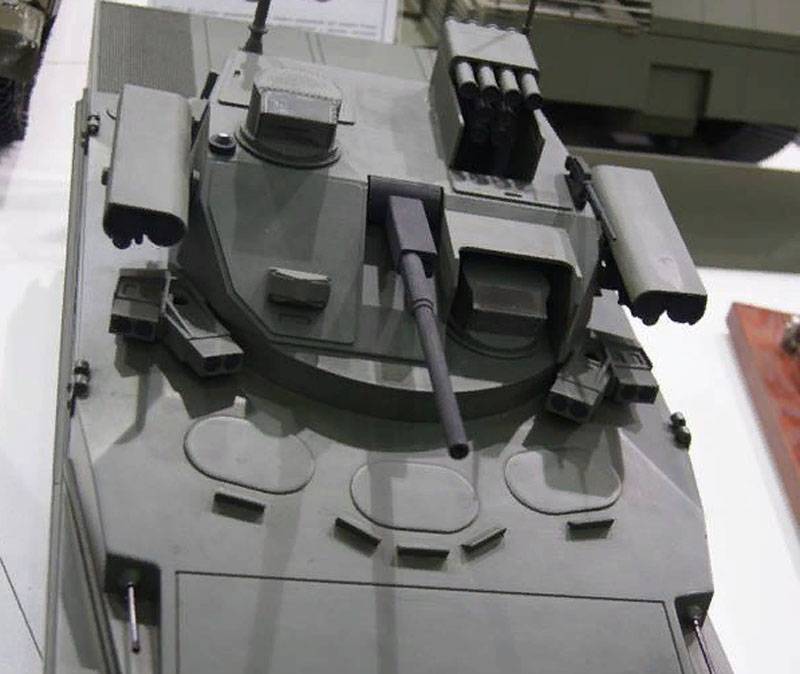 BMP-3 مع أحدث وحدة مكافحة 
