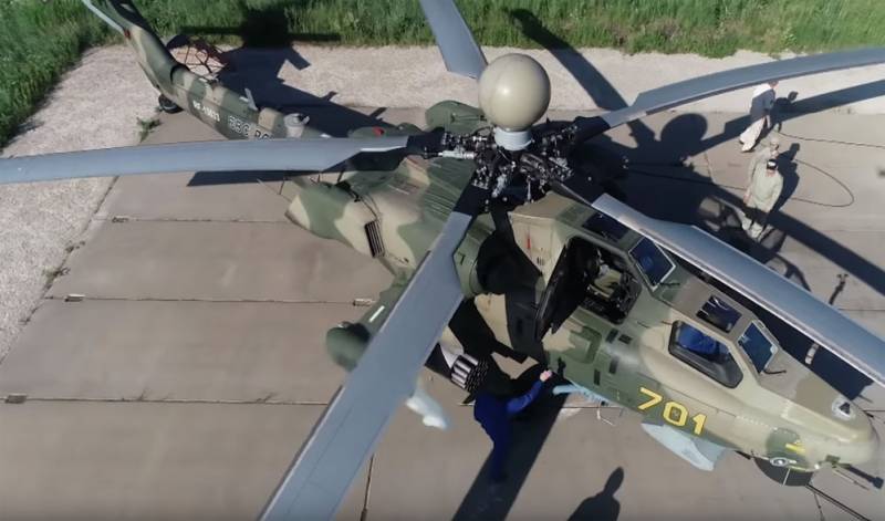 An der Trupp bis 2028 liwweren 98 Kampfhubschraubern Mi-28NM