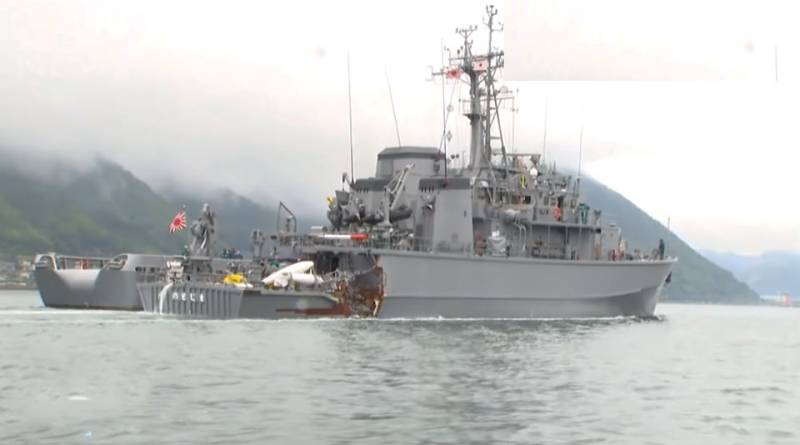 Japanesch Trawler kollidierte mat engem zivilen Schëff virun der Küst vun Hiroshima