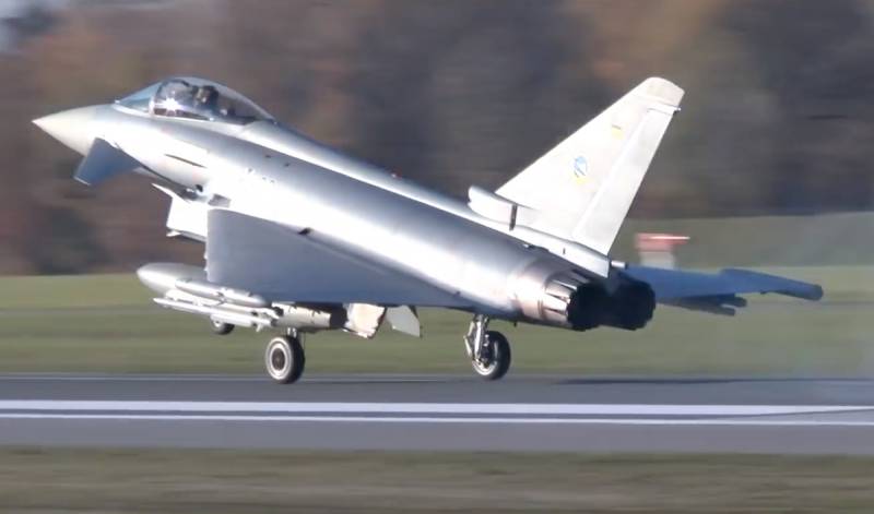 Named as the most likely cause of the crash of fighter Eurofighter