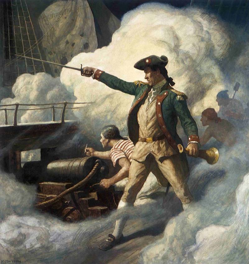 John Paul Jones. Den Amerikanske Russiske Admiral