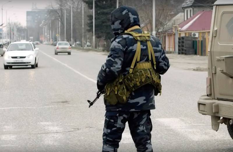 In Chechnya, unknown attacked a checkpoint