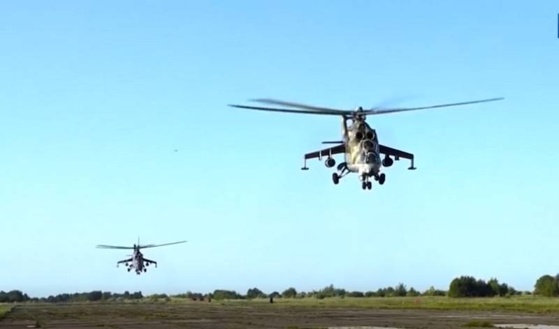 KB Meile rosvertol an modernisierte Kampfhubschrauber Mi-24