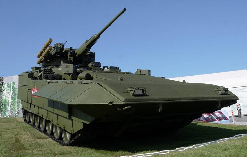 Tests of a new combat module for IFV T-15 will start this year