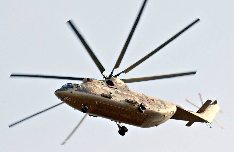 Den tungeste helikopter i verden MI-26Т2В få en Arktisk variant