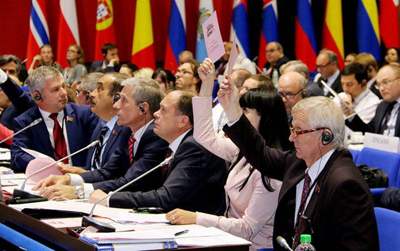 OSCE PA ' s stemte for den anti-russiske beslutning om Krim
